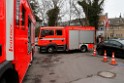 Einsatz BF Flora Botanischer Garten Mobile Arbeitsbuehne in Schraeglage P09